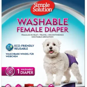 Neu Im Sortiment Sparpaket 2 x Simple Solution waschbare Windel Hunde Hygiene Inkontinenz S